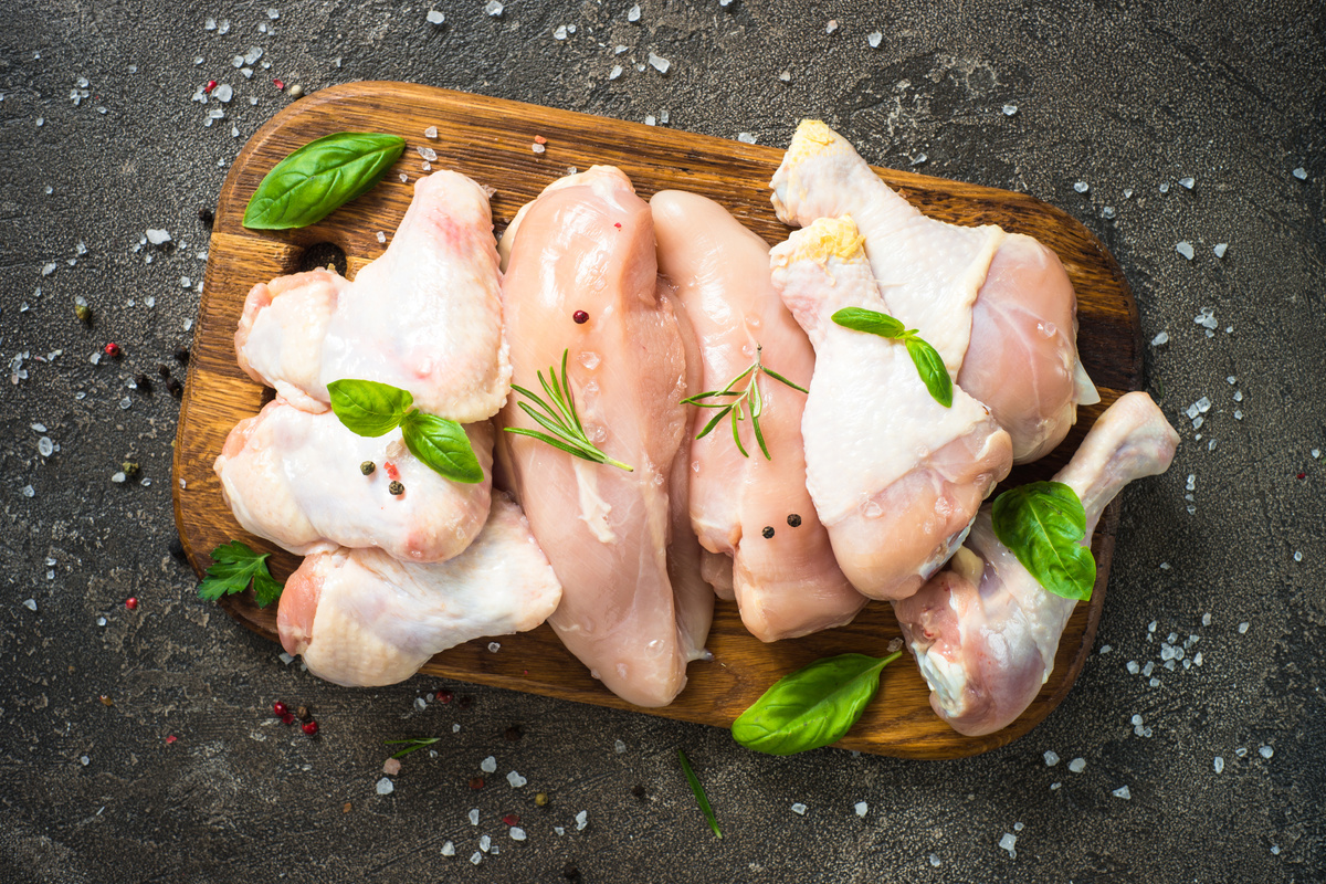 Raw Chicken Meat 