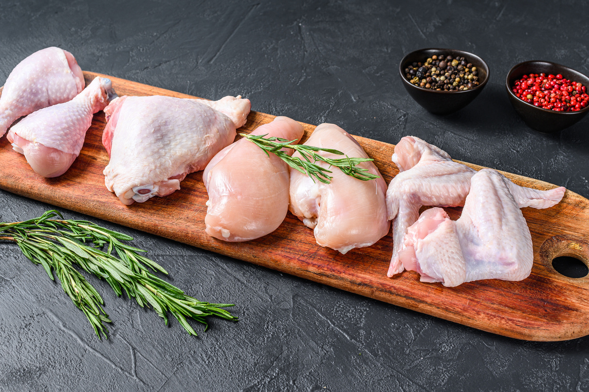Fresh Raw Chicken Meat