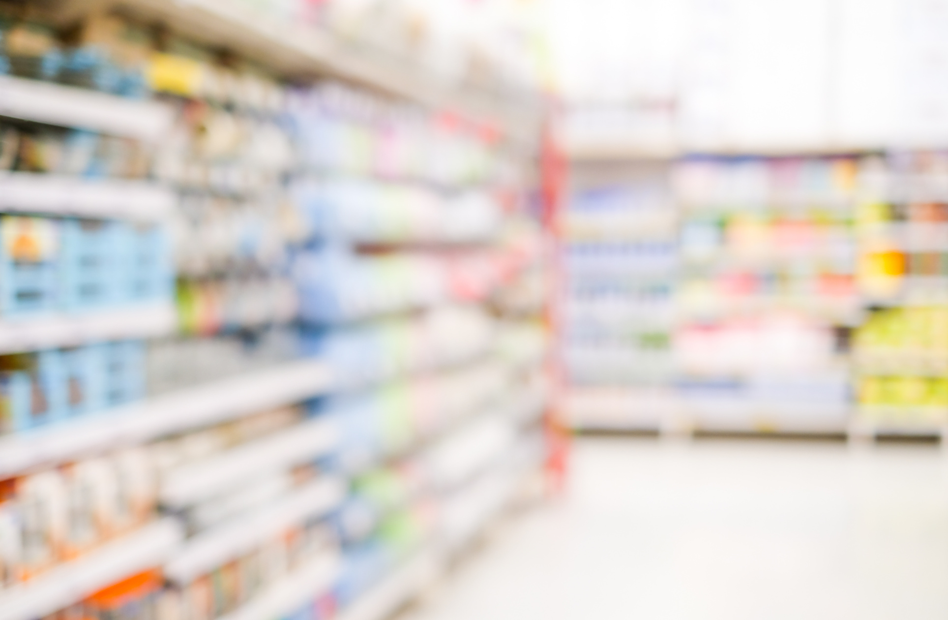 Supermarket blur background